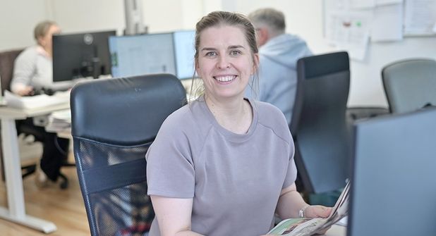 Online-Redakteurin Annika Loewe freut sich über den Neustart.