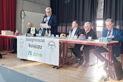 Der kommissarische Vorsitzende, Gerd-Reiner Hoja, leitete die Jahreshauptversammlung.