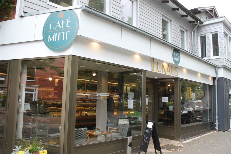 Das Lunaus Café Mitte in Lensahn, Eutiner Straße 7.