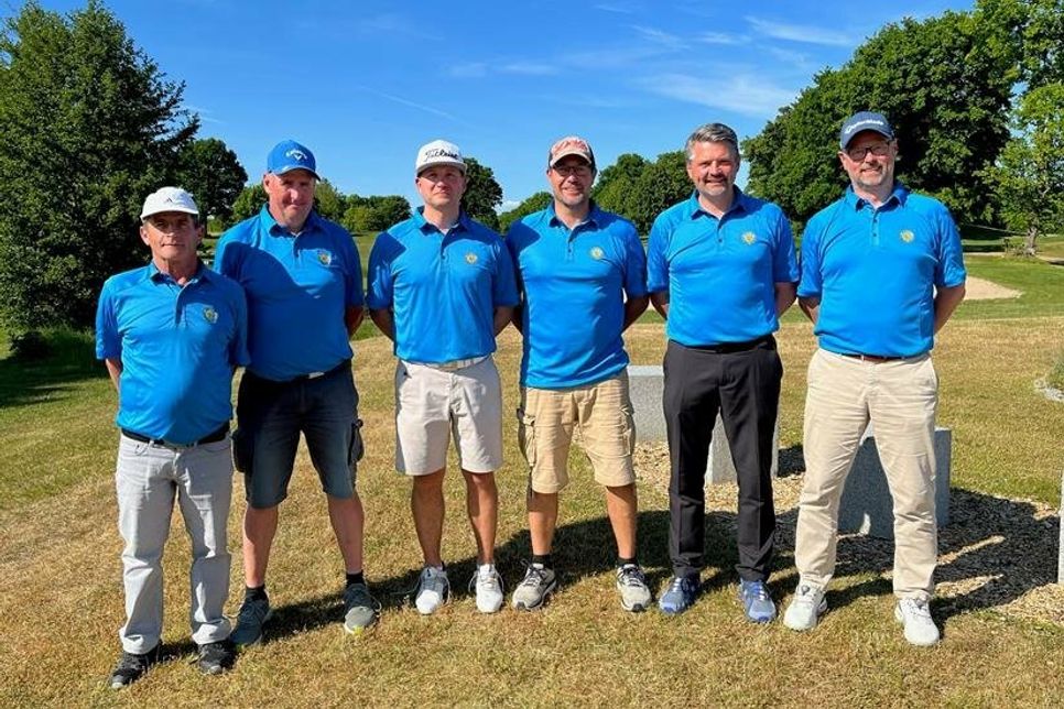 Die AK30 Mannschaft aus Grömitz mit Michael Winterstein, Henning Prüß, Benjamin Wendt, Sascha Kock, Torben Möller und Stefan Schwardt (v. lks.).