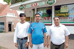 Inhaber Kulwinder Hahn (re.) mit seinem Team.