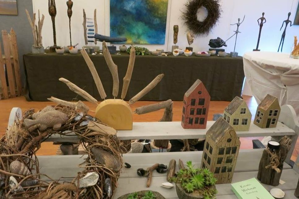 Ausstellung im Kunstraum Remise im Kloster Cismar.