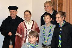 Seit einigen Jahren begleitet „Herr Luther mit seiner Ehefrau“ die Veranstaltung und macht damit den Nachmittag für viele Kinder unvergessen. (Foto: A. Hüttmann)