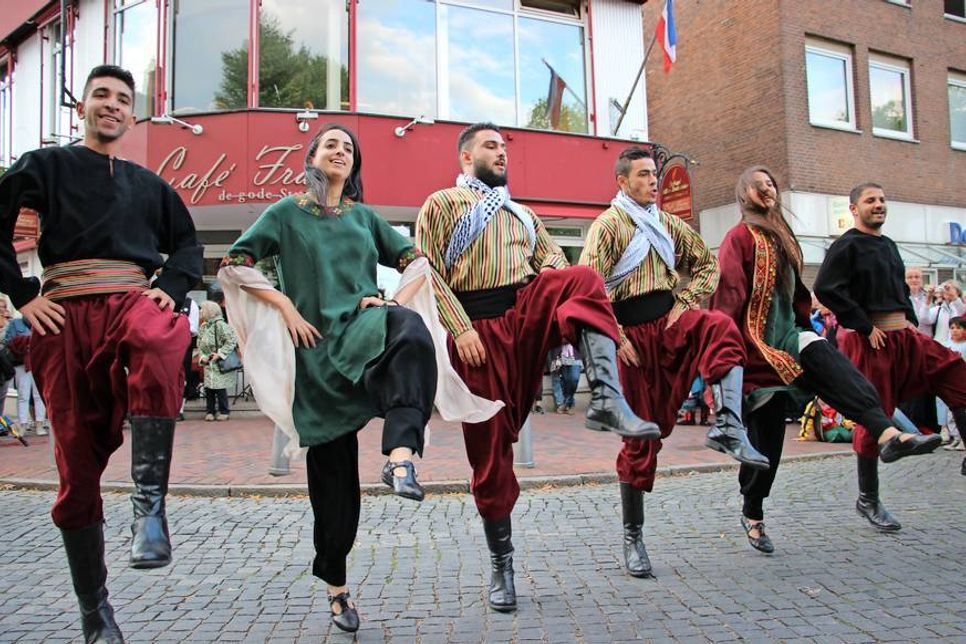 Das „Diyar Dance Theatre“ aus Bethlehem, Palästina.