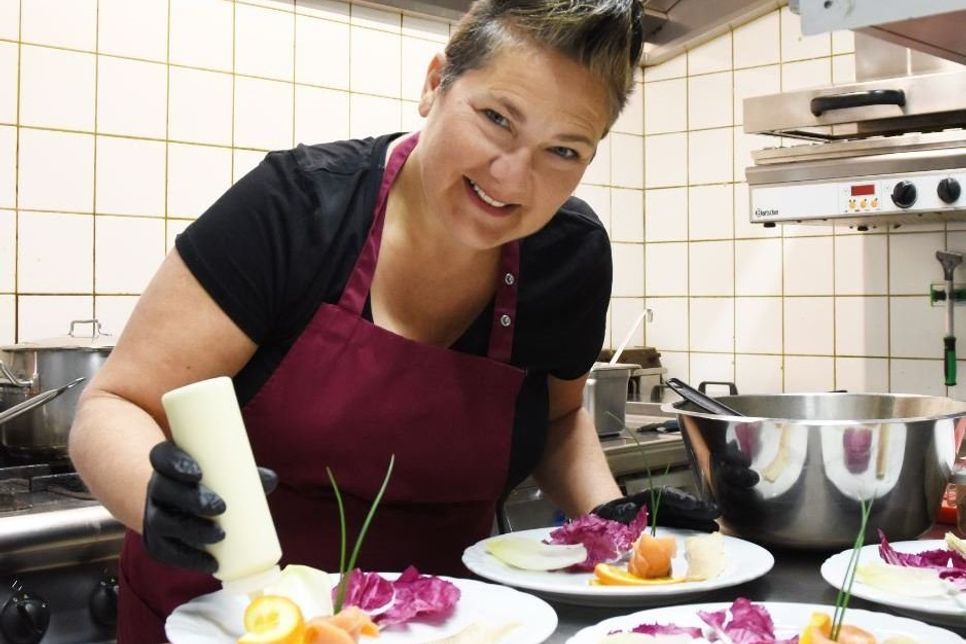 Frische, Saisonalität und Regionalität bilden für Annette Seybold das I-Tüpfelchen einer jeden Speise.