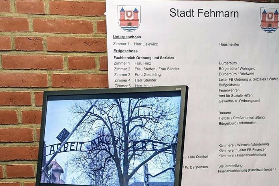 Ausstellung im Verwaltungsgebäude