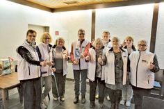 Der Vorstand des Ortsverbands VdK Oldenburg/Holstein von links: Thekla Stöppler, Kassenprüferin; Claudia Schöler, Schriftführerin; Christa Holcher, Frauenvertreterin; Christian Stöppler, 1. Vorsitzender; Ingeburg Groß, Beisitzerin; Karl-Heinz Schröter, stellvertretende Vorsitzender; Elke Andresen, Beisitzerin; Kerstin Grabenhof, Kassenprüferin; Gabriele Sporys, Kassenverwalterin