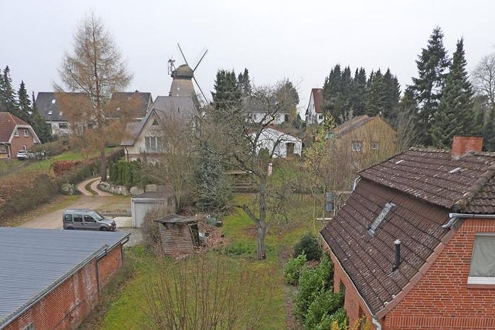 Der Blick in den weitläufigen Garten.