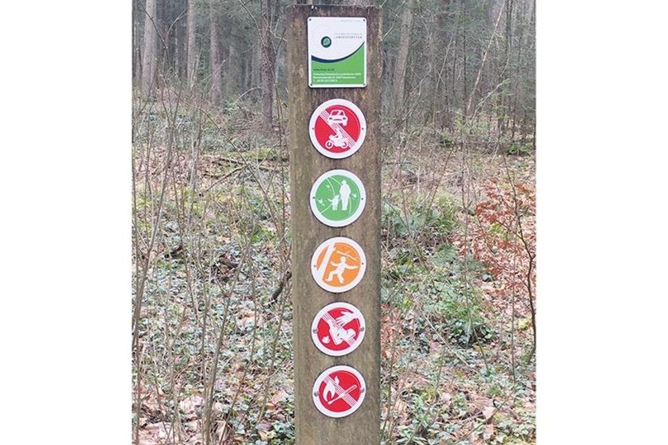 ... und auch alle anderen Regeln bei ihren Spaziergängen beachten.