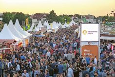 Die Strandallee lädt an den zehn TW-Tagen zum Schlendern, Schlemmen und Shoppen ein. (Foto: segel-bilder.de)