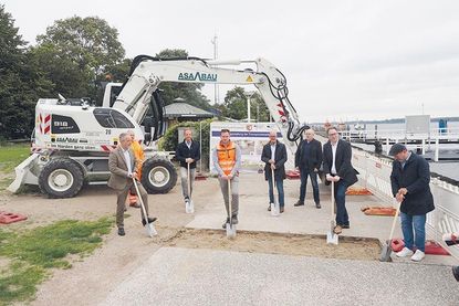 Am 8. September fand der offizielle Spatenstich für die neue Travepromenade in Travemünde statt.