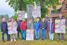 Seit einem Jahr laufen bereits die Planungen für das Festwochenende vom 19. bis 21. Juni anlässlich des 825-jährigen Bestehen des Ortes „Chuserestorp“. Nun gab das Organisations-Team auch das vielfältige Programm der drei tollen Tage für Bürger und Freund