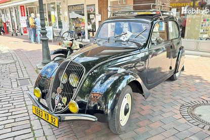 Ein Peugeot 202 BH, Baujahr 1940, war beim ADAC-Oldie-Treff zu bewundern.