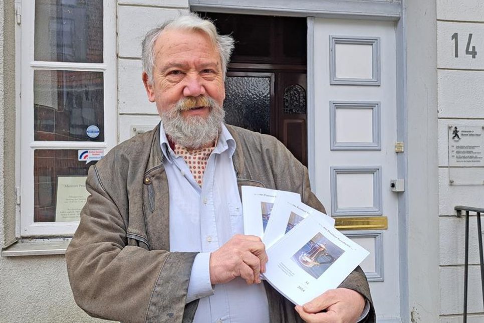 Volker Liebich ist langjähriger Herausgeber des Informationsblattes des Heimatvereins.