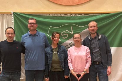 Daniel Hartleib, Marco Patzer, Sabrina Künze, Jasmin Jürß und Marc Wolgast (v. lks.).