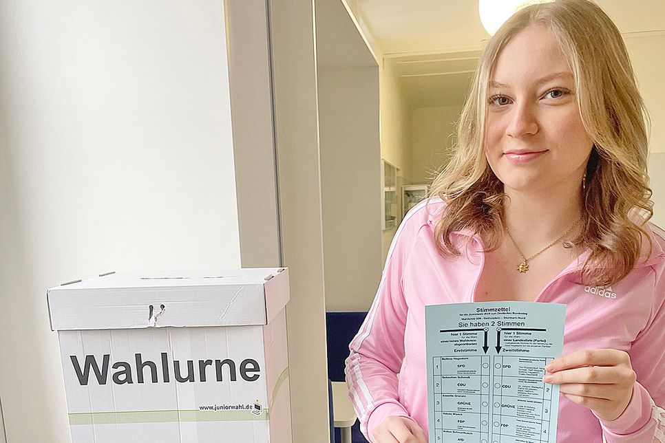 Wahlhelferin Greta