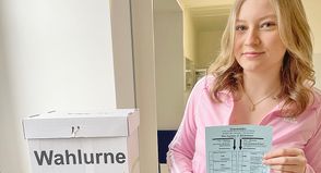 Wahlhelferin Greta
