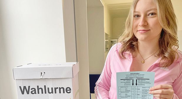 Wahlhelferin Greta