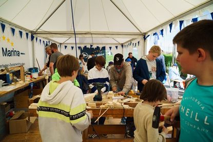 Für Kinder hält das Yachtfestival Mitmachangebote bereit. (© YACHTFESTIVAL365)