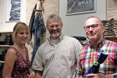 Sybille Frick, Jürgen Mohr und Jürgen Eisenhuth (v. lks.).