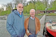 Der 1. Vorsitzende der Ascheberger Seglergemeinschaft Hans-Peter Beckurts und ASG Gründungsmitglied Jochen Herrmann freuen sich auf die Segelsaison 2017 und eine große Feier anlässlich des 50-jährigen Vereinsbestehens in diesem Jahr.