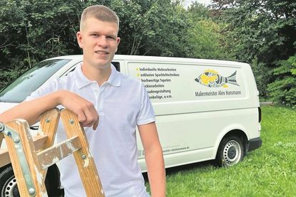 Malermeister Alex Hansmann.