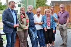 Von links nach rechts: Jörn Koch (1. Vorsitzender), Dorothea Arnold-Theloe (Schriftführerin), Klaus Schneider (Beisitzer, Internetpräsenz), Rosemarie Reimann, Stefanie Heeckt (2. Vorsitzende), Rüdiger Ehler (Schatzmeister)