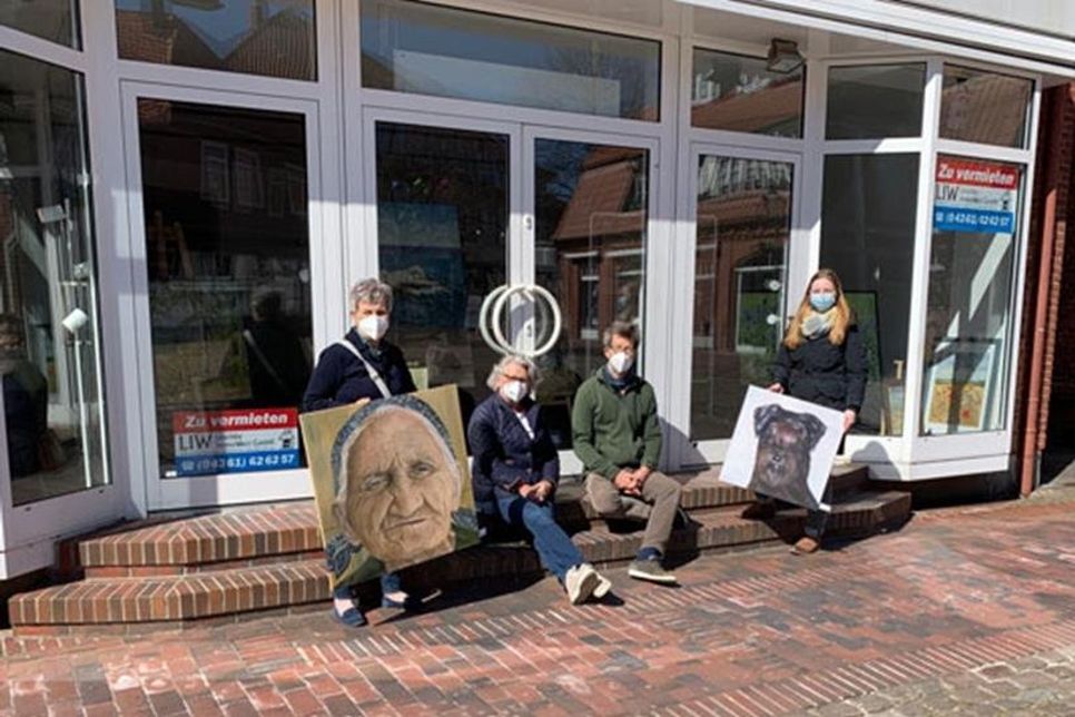 vlnr. Gabriele Kasten, Edda Koch, Kay Konrad, Cora Brockmann