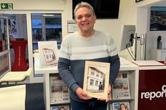 Thomas Schwarz präsentiert sein neues Buch: 388 Bilder, 41 Postkarten sowie Zeitungsartikel und Werbeanzeigen erinnern an das alte Neustadt.