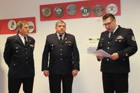Übertritt in die Ehrenabteilung: Reinhard Schloer (lks.) und Herrmann Pook.