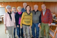 Vorstand Seniorenbeirat 1: Der siebenköpfige Vorstand des Seniorenbeirats der Stadt Fehmarn von links: Angelika Seiler (Beisitzerin), Metta Logemann (Beisitzerin), Margund Scheel (Schriftführerin), Peter Kammer (Beisitzer), Hannelore Kammer (1. Vorsitzende), Manfred Harländer (stellvertretender Vorsitzender) und Dietrich Fritz (Beisitzer).