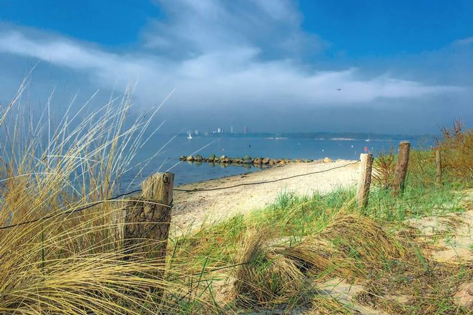 Die Ostsee mit Strandhafer ist ebenfalls sehr fotogen.