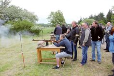 Konzentriert wurde der Wettkampf um die beste Platzierung aufgenommen.