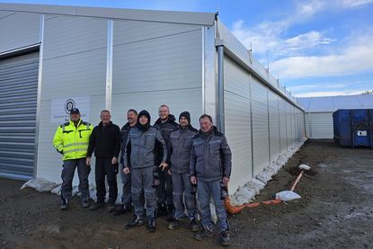 Das Team des Bauhofs Kellenhusen freut sich auf den Umzug in die Kirschenallee.