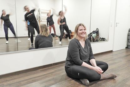 Alexandra Fey beim Training mit der Prinzengarde: „Der schönste Moment ist, wenn die Choreo steht!“