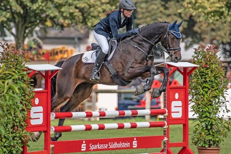 ?Schafften den Einzug ins 8er-Team: Emma Lee Kunz mit ihrem Rusty Blackbird