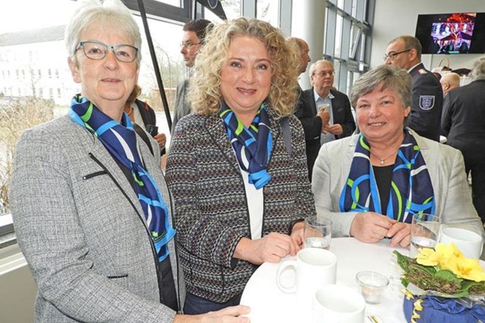 Power-LandFrauen: Anke Möller, Jutta Fahr und Elke Beck