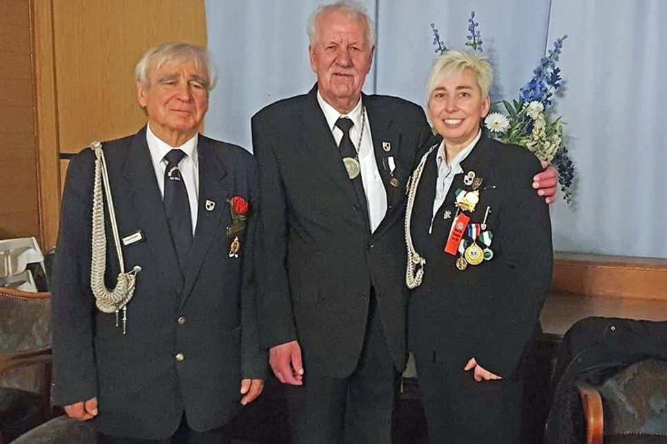 v.l. E. de Kathen, H. Tornau, K. Neumann