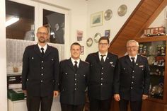 Björn Sachau, Kevin Bebensee, Paul Oehmcke und Thorsten Ahrens (v. lks.).