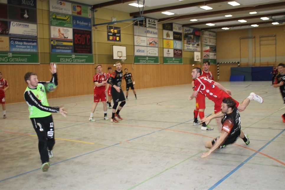 Auch am Samstag war den HSG-Spielern der absolute Siegeswille anzumerken.