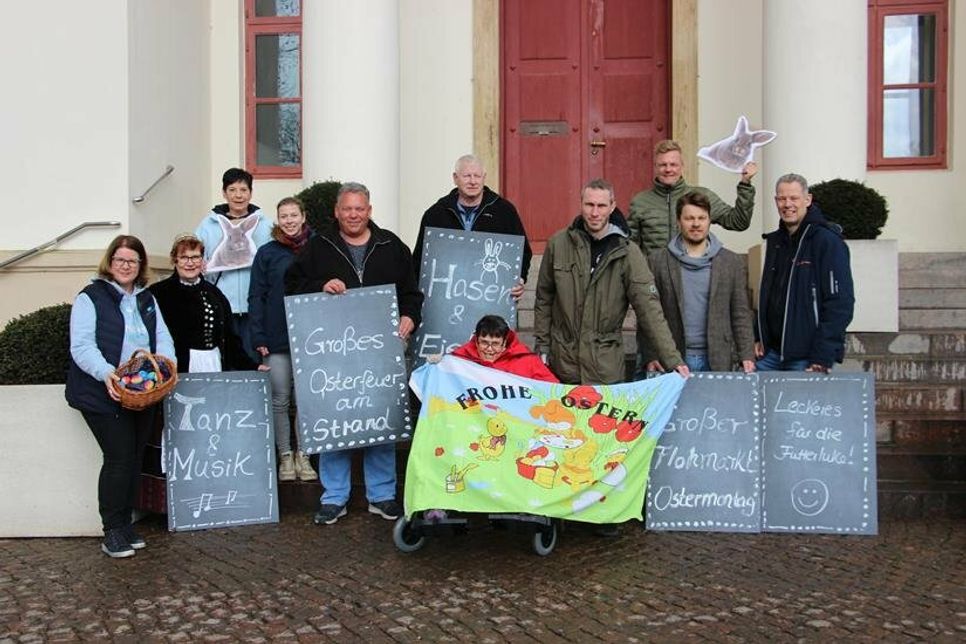 Viele, viele Menschen sorgen größtenteils ehrenamtlich dafür, dass das Osterwochenende in Neustadt ein schönes und buntes Fest wird.