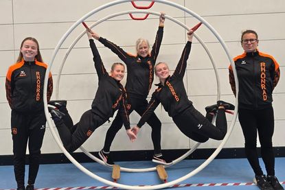 Marla Axt, Lavina Perk, Andra Franz, Torva Franz und Janine Perk (v. lks.).