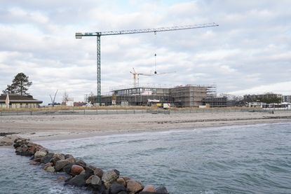 Die Dünenwelten machen den Dünenpark in Grömitz komplett. Hier entstehen die Tobedüne, das Dünenbowling und die Dünenbühne.