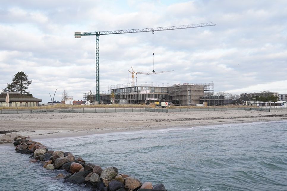 Die Dünenwelten machen den Dünenpark in Grömitz komplett. Hier entstehen die Tobedüne, das Dünenbowling und die Dünenbühne.