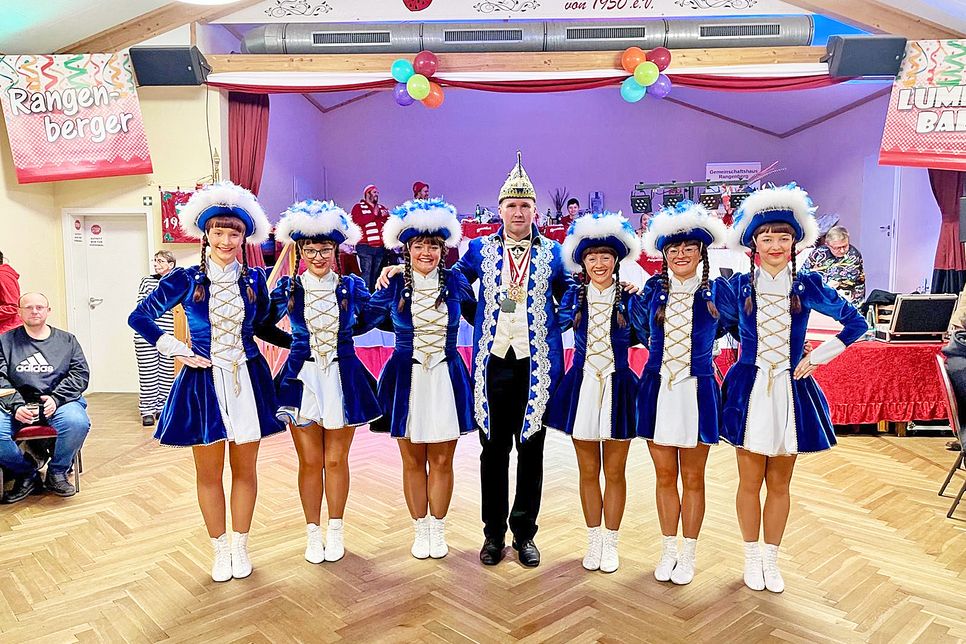 Prinz Karsten I. und seine Garde hatten großen Spaß.