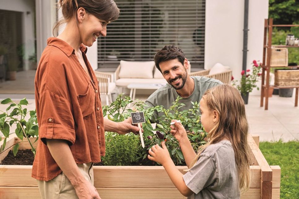 Gärten sind Lebensraum für Mensch und Tier.