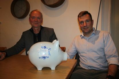 Werben weiterhin um Spenden: Museumsleiter Eckhard Schulte-Kersmecke (lks.) und Kassenwart Sebastian Seidel.