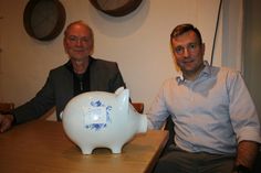 Werben weiterhin um Spenden: Museumsleiter Eckhard Schulte-Kersmecke (lks.) und Kassenwart Sebastian Seidel.