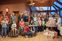 Spendenübergabe im Kinder- und Jugendheim „Fünf Linden“.