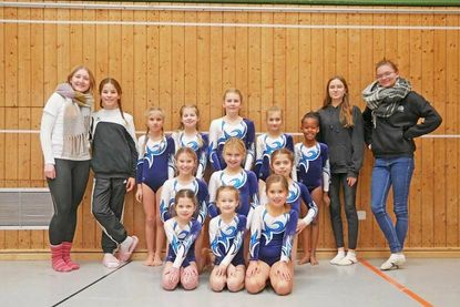 Erfolgreiche Turnerinnen des Oldenburger Sportvereins beim Niko-Mehrkampf-Cup in Eutin